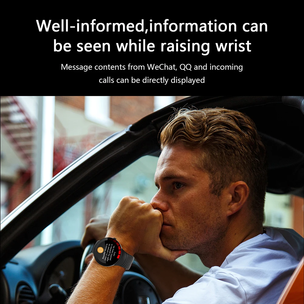 

Smart Watch Waterproof 1.28 Inch Full Touch Screen Sports Fitness Blood Pressure Heart Rate Monitor Smartwatch For Android IOS