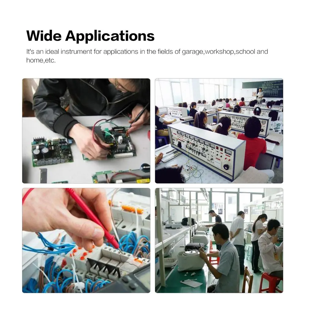 Портативный аналоговый мини-мультиметр AC/DC Вольтметр Амперметр Сопротивление