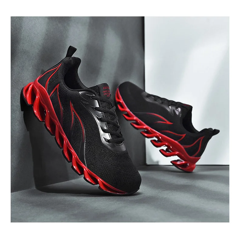 NIKEZI новые мужские Tenni Blade Point весенние лезвия модные уличные повседневные кроссовки красный Sox Yeezys Boost тренажерный зал Акула практика