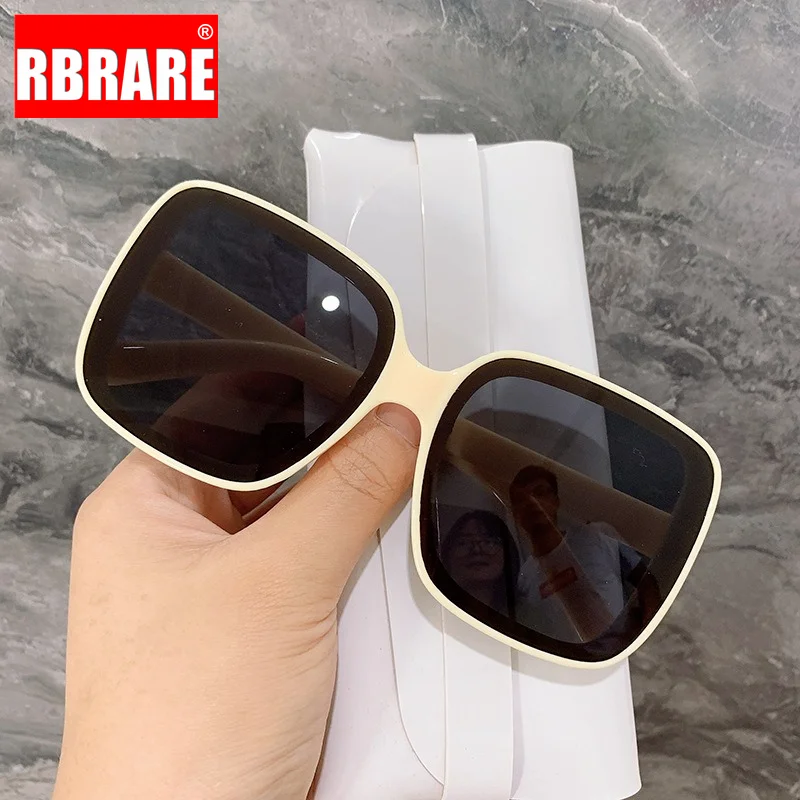 

RBRARE Fashion Oversized Sunglasses Women 2021 New Square Sunglasses for Ladies Luxury Brand Sunglasses Wholesale Gafas De Sol