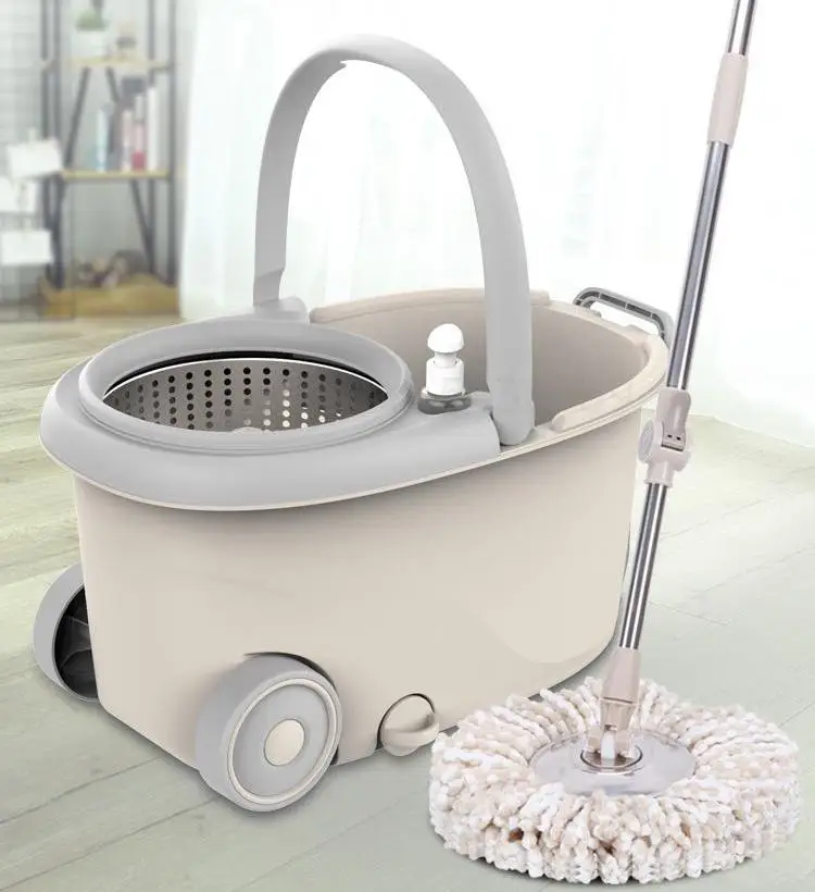 Швабра с вращением универсальная без рук ленивые домашние мочалки артефакт