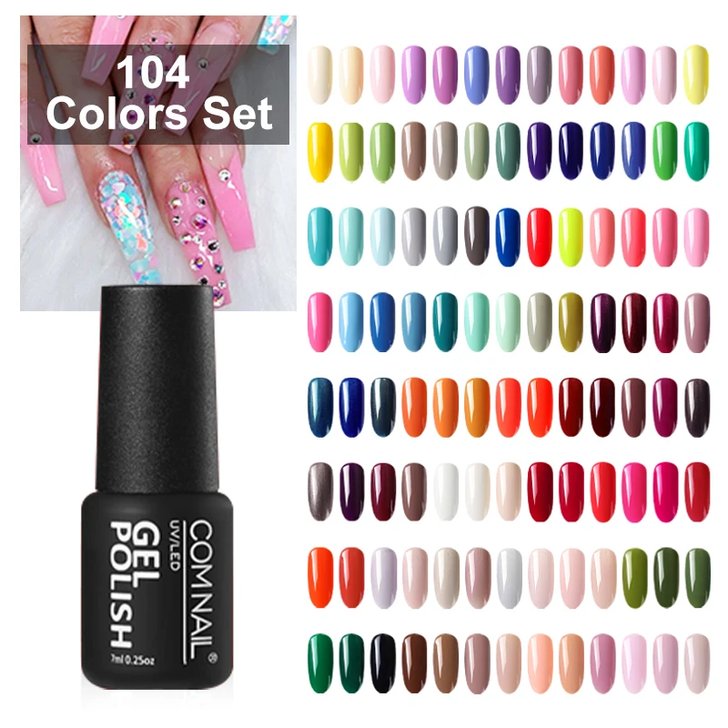 

104 шт., Полупостоянный Гель-лак для ногтей