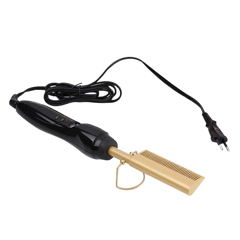 

Multi-purpose curling iron Hair Curler Electric Comb Straightener wand Hair Curling Iron Heating Hair Styler Styling Tool # 1216