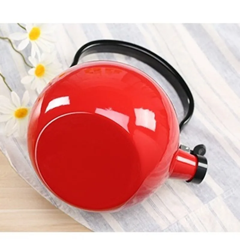 Эмалированный чайник для воды маленький газовая плита универсальный