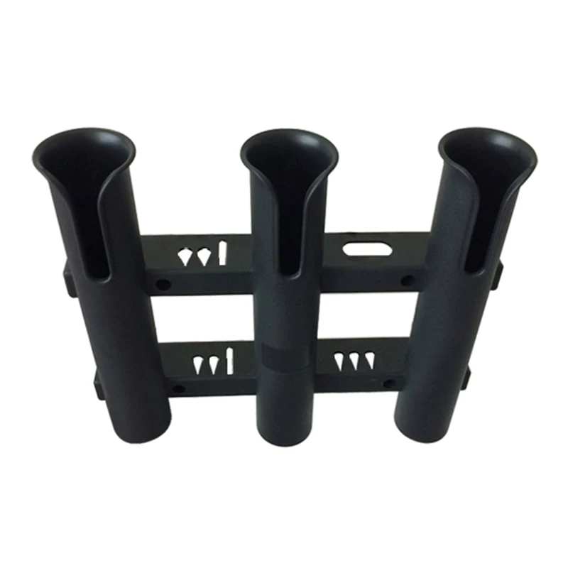 

Fishing Rod Bracket Holder Stand Mount Portable 3 Tubes Rack For Boat Kayaking THJ99