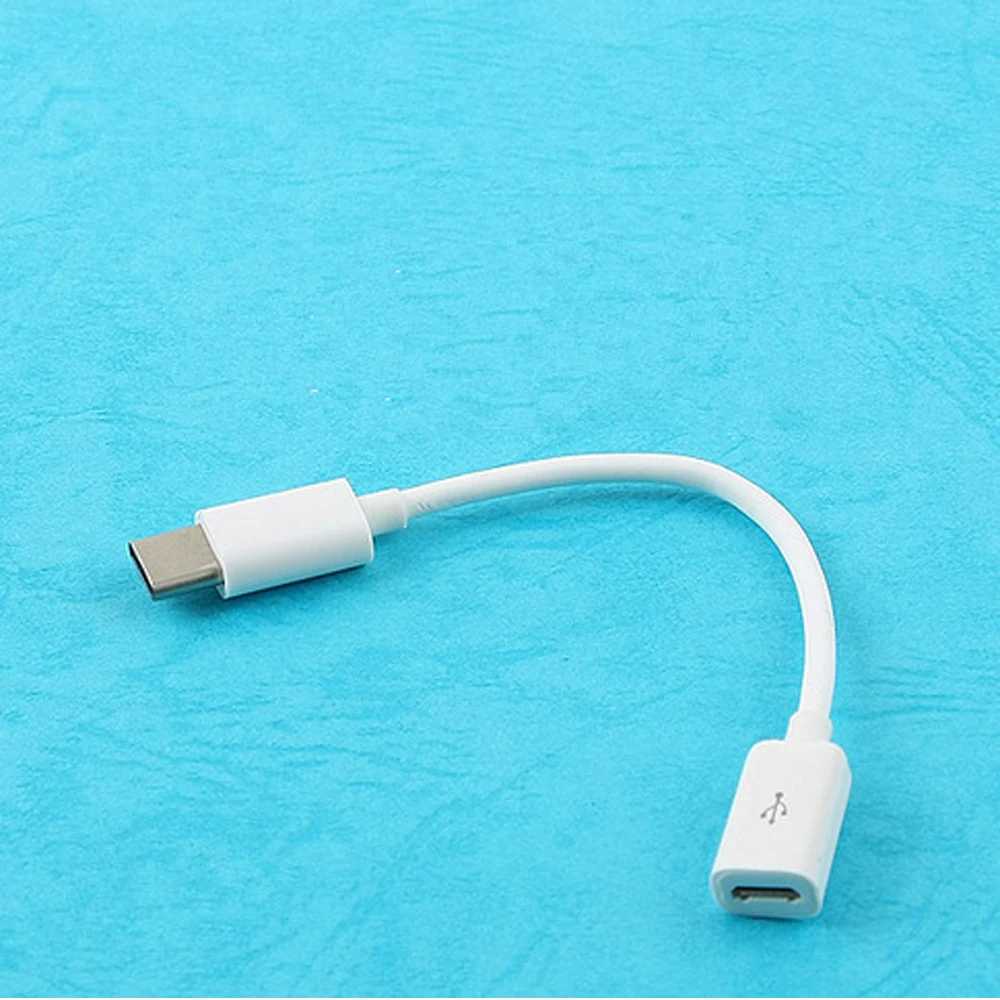 Кабель USB3.1 Type-C (штекер)/Micro USB 2 0 5-контактный (гнездо) для передачи данных 10 см Nexus 5X