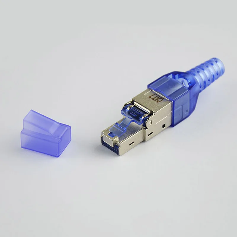 Кабель не содержит инструмент экранированный RJ45 Cat 7 / Cat6A выходной разъем Cat7