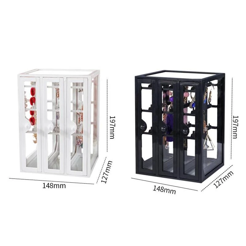 

Nordic Jewelry Storage Rack Clear Desktop Bracelets Store Shelf Stud Earrings Ring Organizer Stand Home Necklace Display Holder