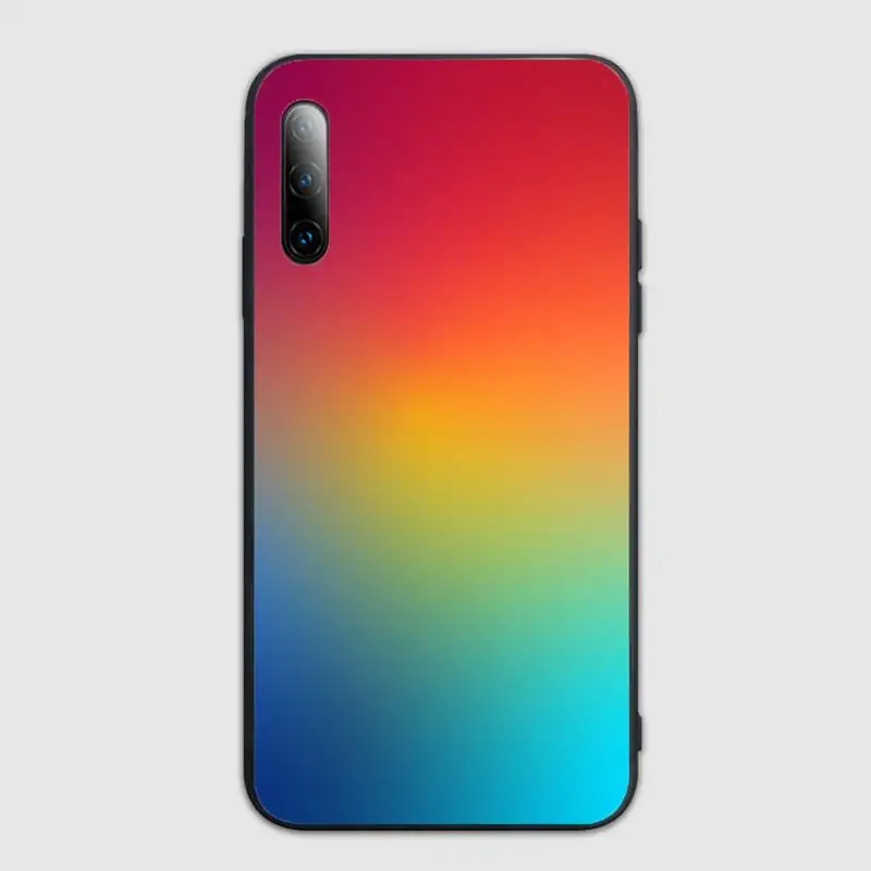

Rainbow Stripe Gradient Phone Case For SamsungA 51 6 71 8 9 10 20 40 50 70 20s 30 10 plus 2018 Cover Fundas Coque