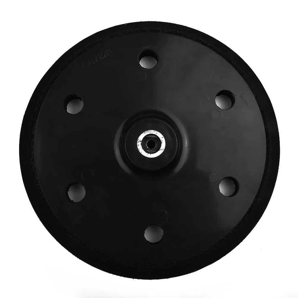 

9In 230mm 6Hole Wall Polishing Sanding Pad With 10mm Thread Hook&Loop PowerTools Hook Loop Fastening