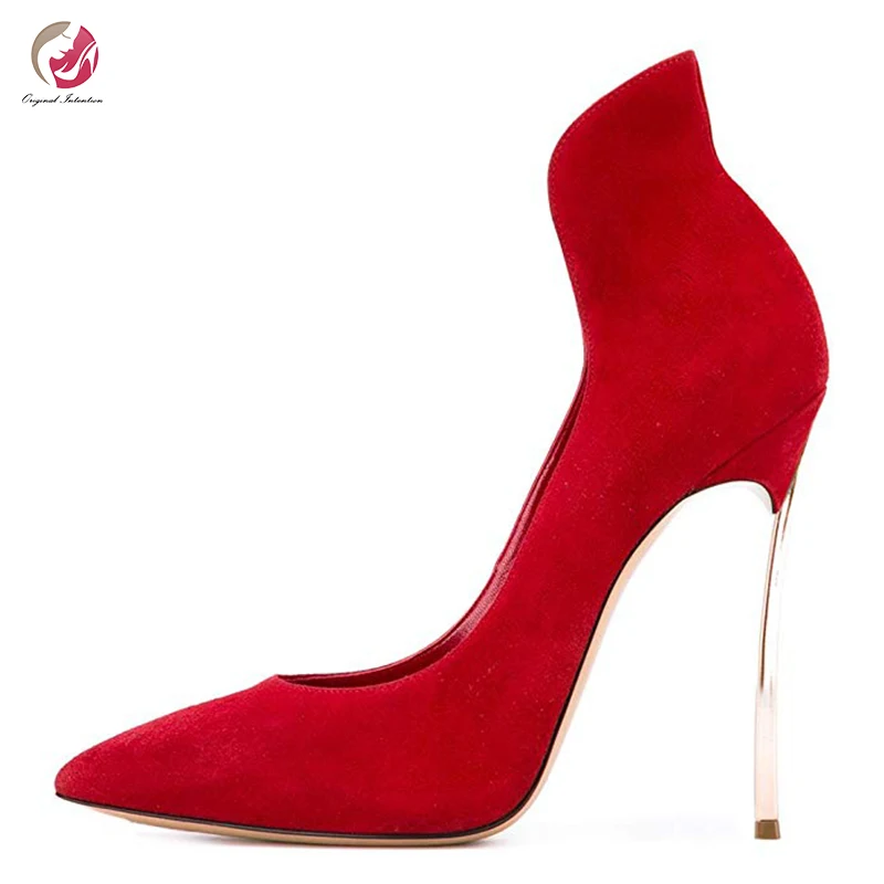 

Женские туфли-лодочки с острым носком, на высоком каблуке-шпильке