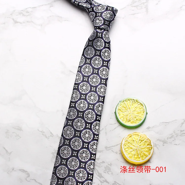 Linbaiway винтажный галстук с узором жаккардовый для мужского костюма деловые