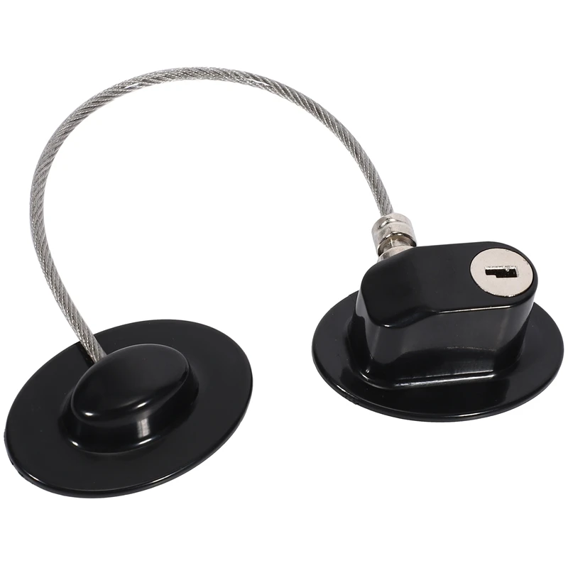 Promotion! 2 Pieces Refrigerator Door Lock Strong Adhesive Freezer File Drawer Child Safety Cupboard with Ke | Строительство и