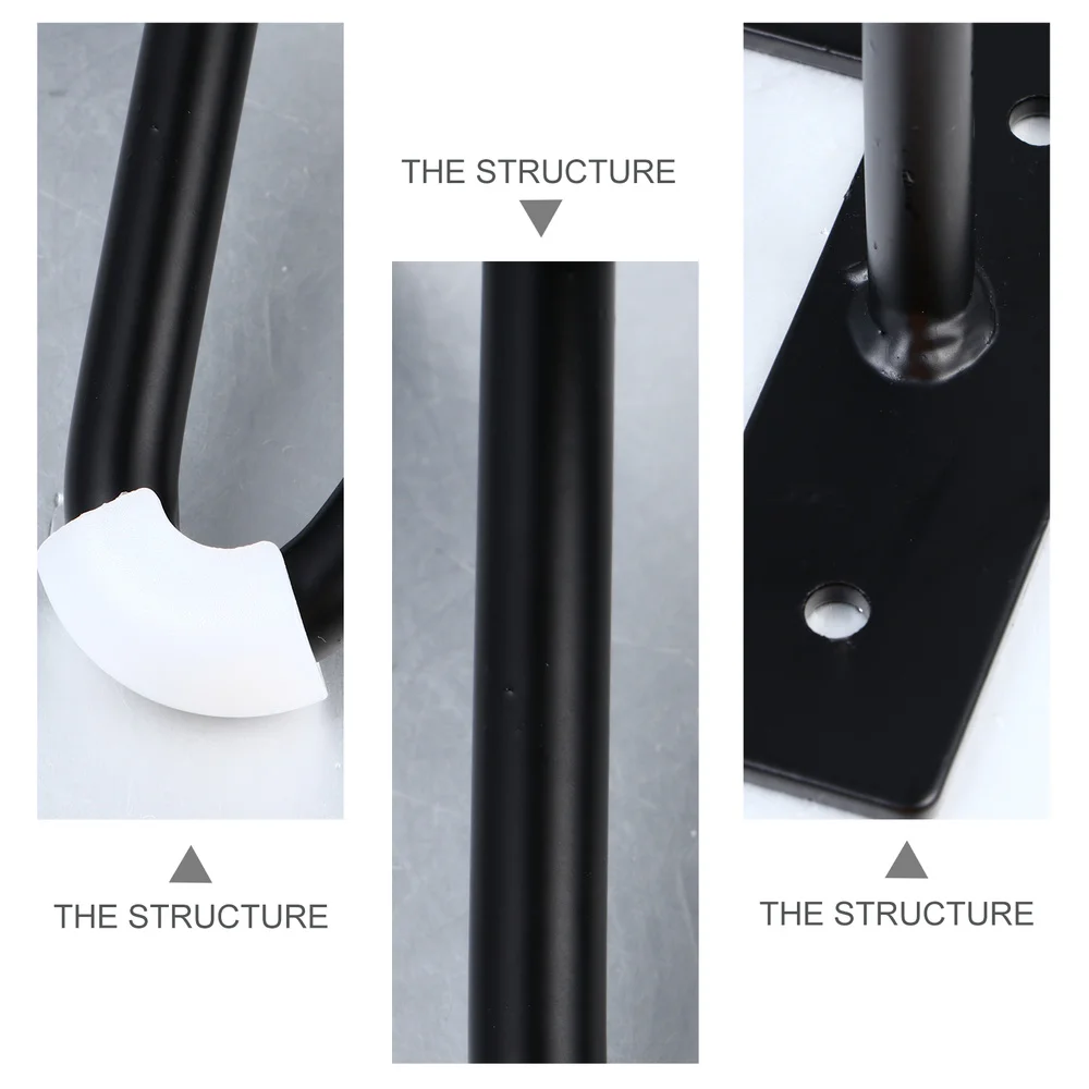 

Hairpin Coffee Table Legs Metal Heavy Duty Feet Furniture Supports Legs (Black)