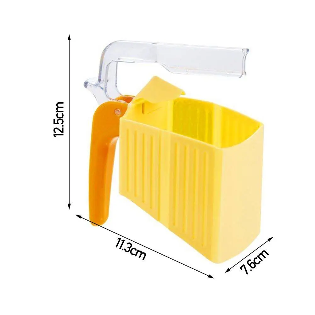 

1Pcs Yellow Milk Box Sealing Clip Household Plastic Handle Sealing Milk Tool Keep Home With Sealing Bottle Fresh Clip Baby J4Q0
