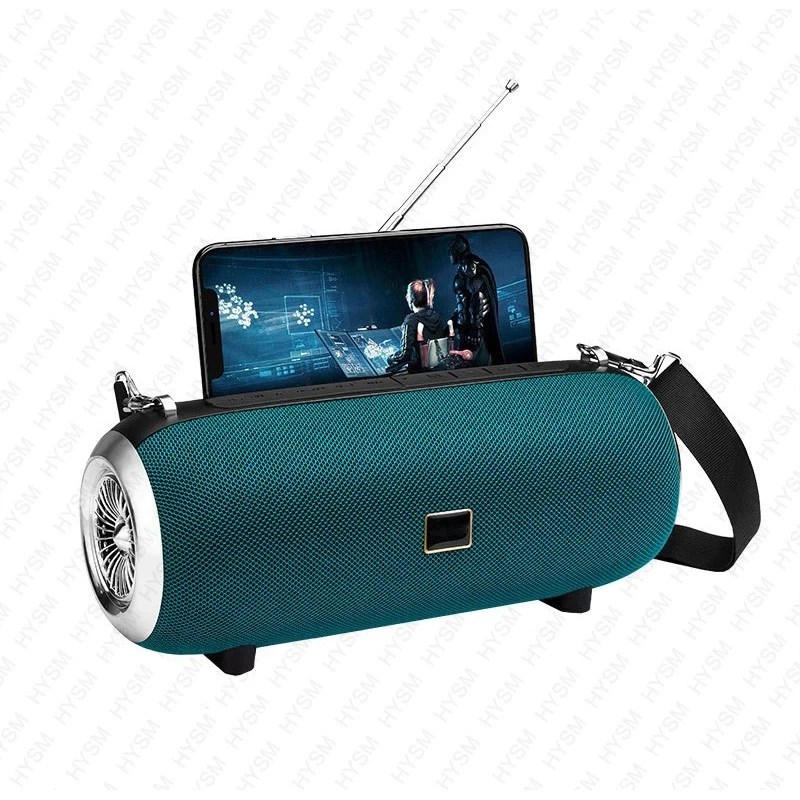 High Power Speaker Wireless Bluetooth Column Powerful Outdoor Portable caixa de som Waterproof Soundbar Boom Box Phone Holder |