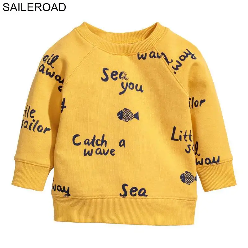 9035 same picture SAILEROAD камуфляж мальчики кофты для детей с длинным рукавом футболки мода детские толстовки одежда хлопок маленький ребенок топ майки - Цвет: 9035 same picture