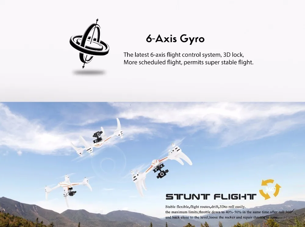 WLtoys Q696-A Q696 5,8G FPV 1080P Камера 2 карданный стабилизатор для воздуха Пресс удержания высоты RC Quadcopter Q969-E