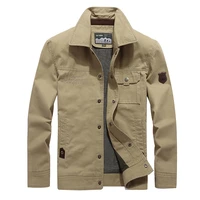 spring autumn mens military jacket casual cotton washed pilot coat jaqueta masculina windbreaker flight bomber cargo jackets