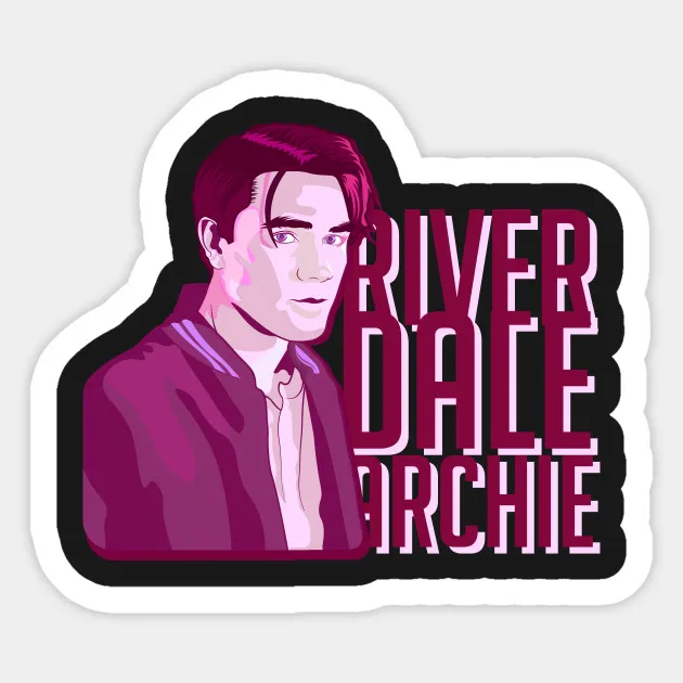 1 шт. ривердейл Archie Fan Art Warner серии стикер для тележки чехол рюкзак стол ПВХ