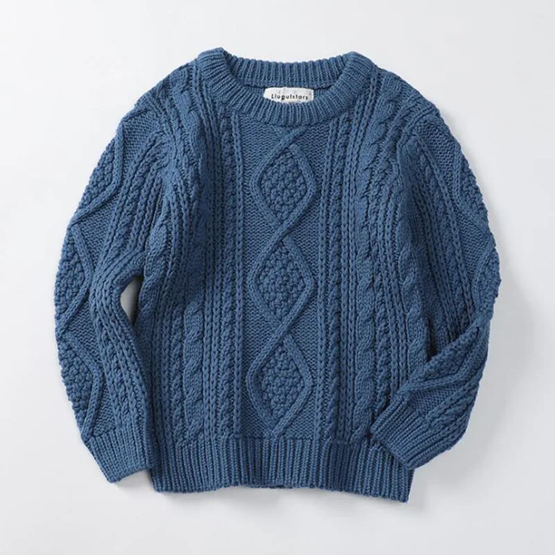 

New 2020 Baby Boys Girls Kids Long Sleeve Knit Sweater Children's Clothes Autumn Winter Baby Kids Boy Girl Sweaters