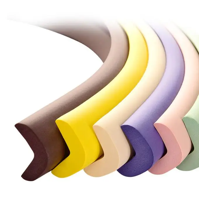 

6m (3 rolls) furniture edge protect for kids Self-adhesive Anti-collision strip Cabinet table edge banding Corner protector