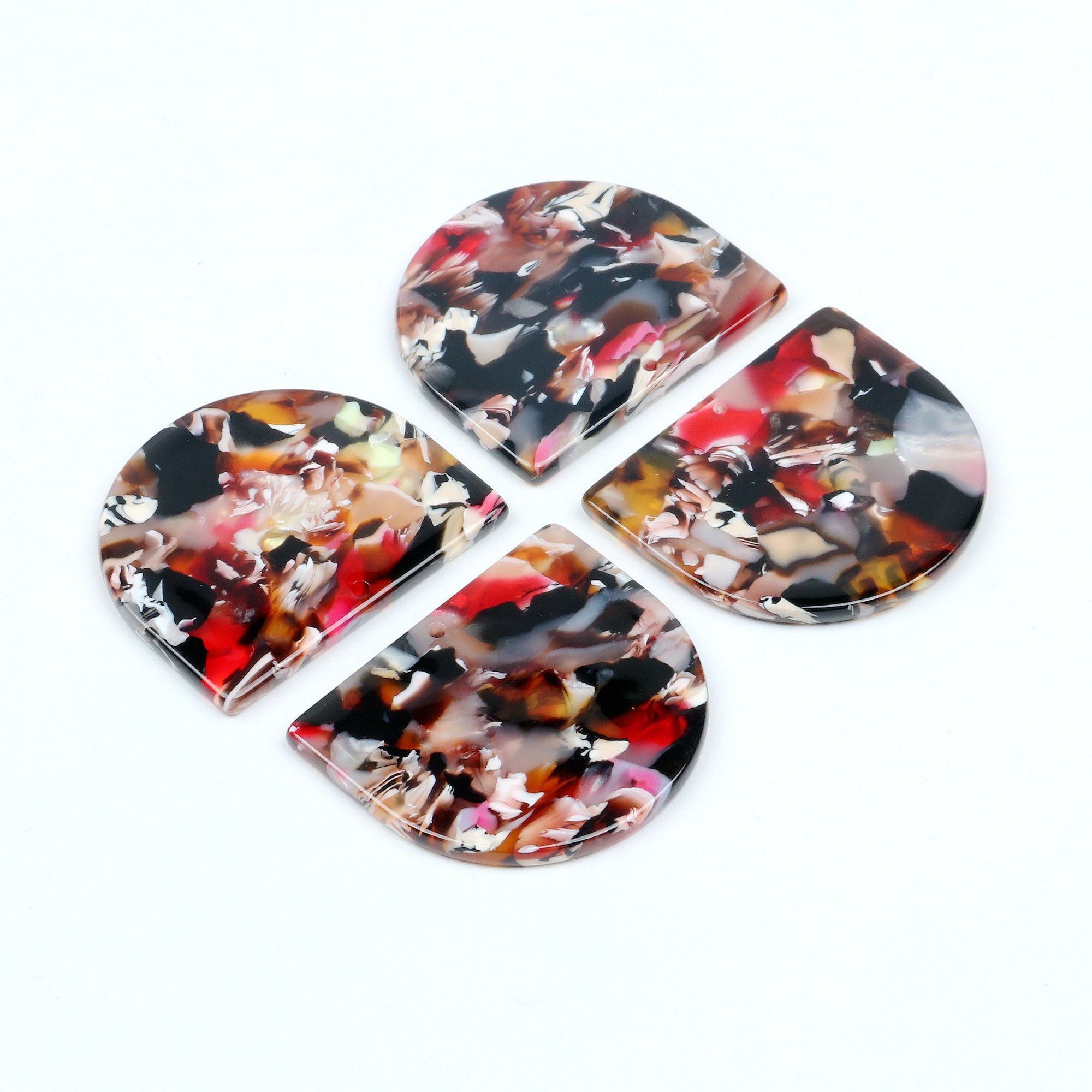 Очаровательные серьги в виде черепаховой раковины D-образные подвески из