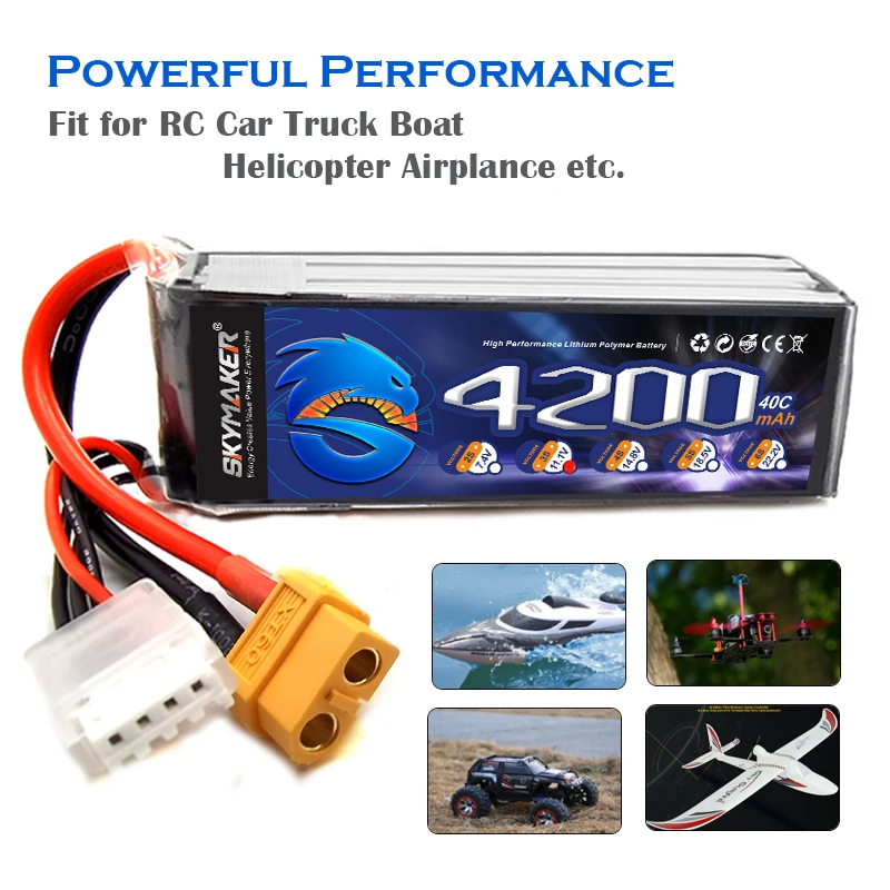 111 v 3s 4200mah 40c lipo батарея для rc автомобил