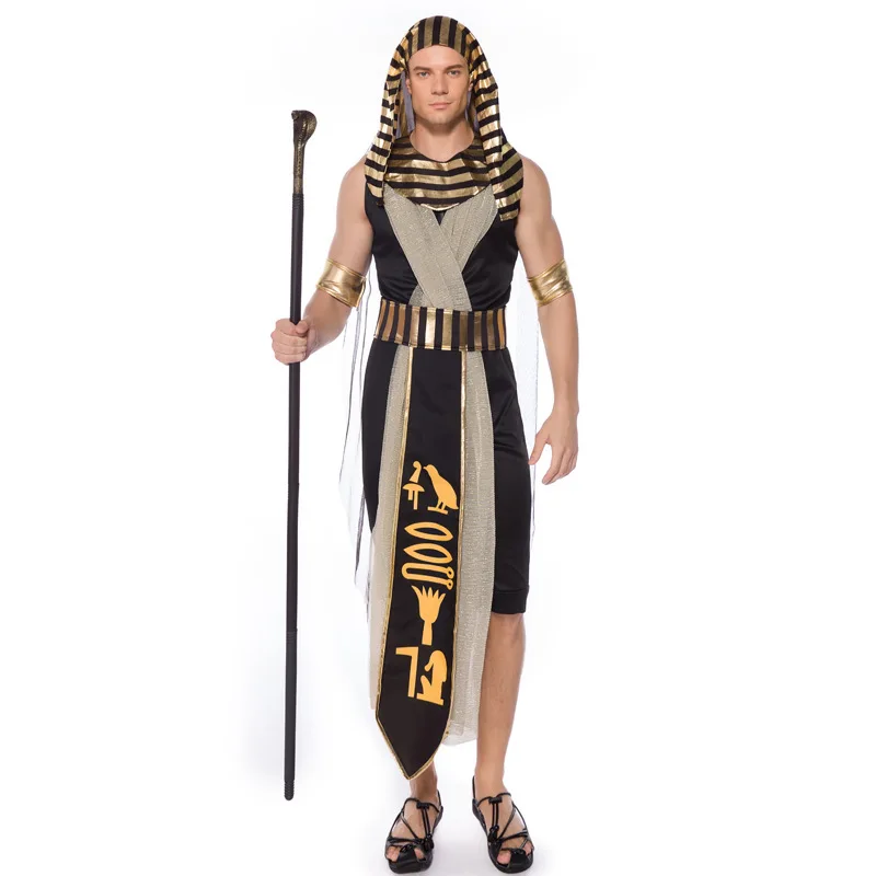 

Halloween Carnival Stage Theater Performance Family Activity Set adult man Ancient Egyptian queen Cosplay costume