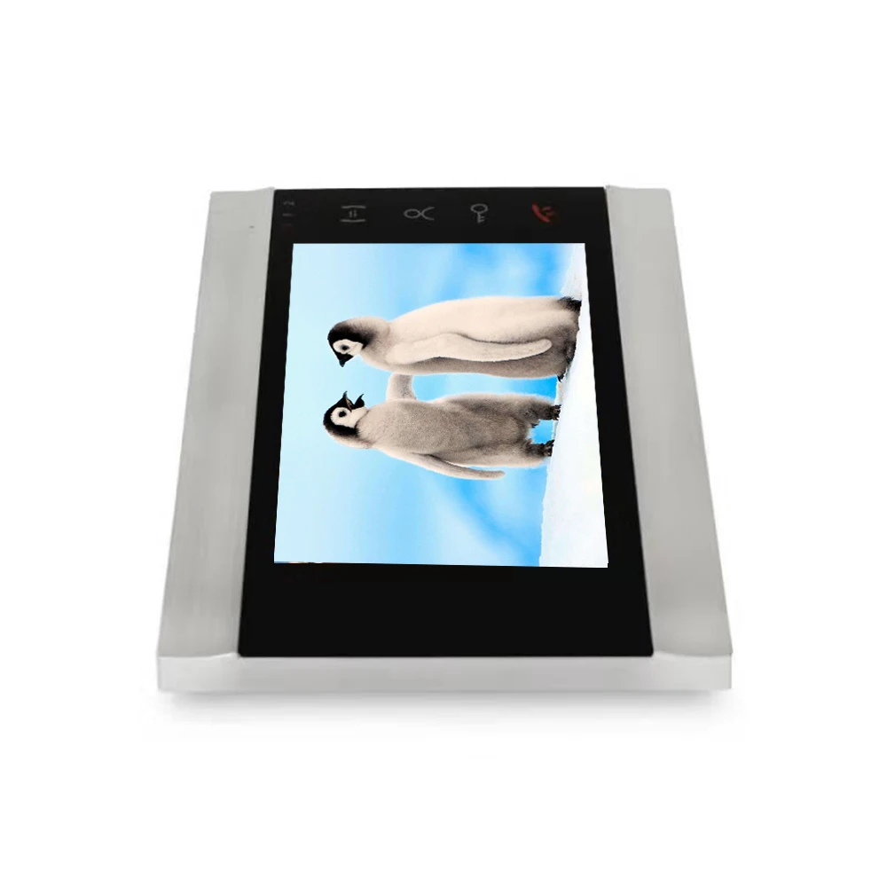 【Wide Angle】Homefong Wired Video Door Phone System Visual Intercom 7 Inch Monitor 130 Degree Doorbell with Camera Motion |
