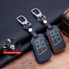 Новый кожаный чехол для автомобильного ключа для Volkswagen Polo, Golf, Magotan, Passat, Beetle, Caddy Up, Eos, Tiguan, Skoda Octavia, Superb SEAT, Leon, Altea