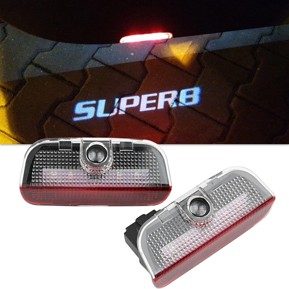 2 предмета в комплекте для Skoda Superb 2009 2010 2011 2012 2013 2014 2015 2016 2017 2018 светодиодный двери