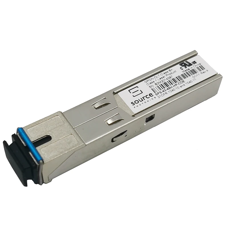 GPON OLT SFP модули с одномодовым одноволоконным Tx 1490 нм rx1310нм SC разъем класс B