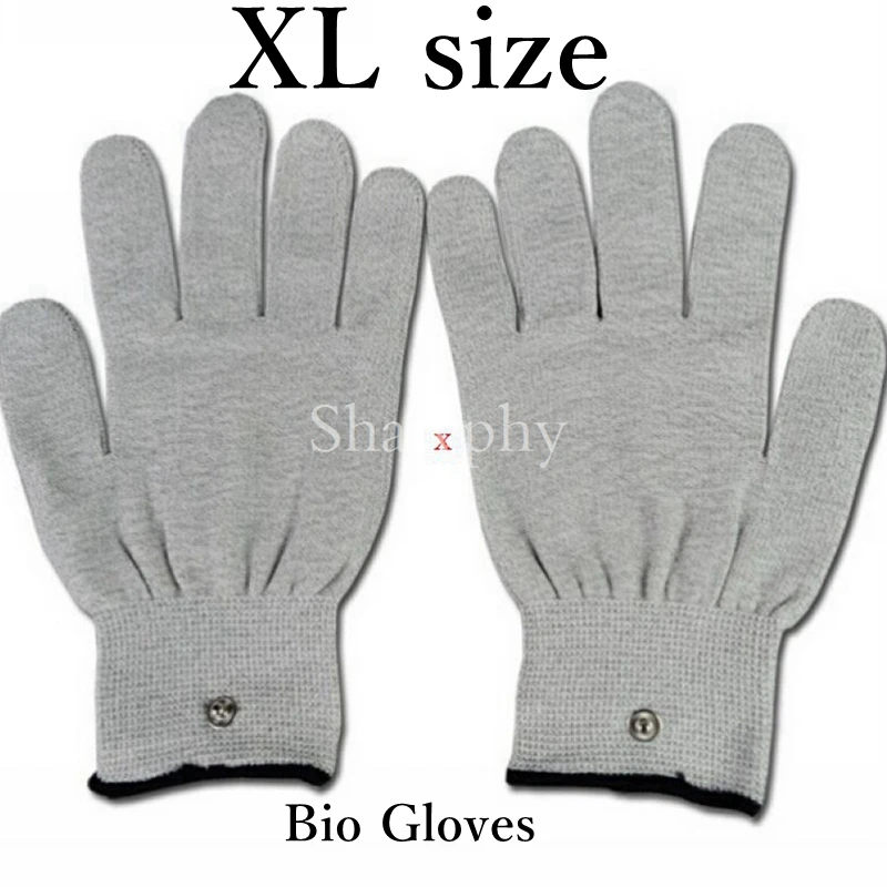 20 штук Серебряная проводящая массажа волокна био Перчатки для ДЕСЯТКИ/EMS терапия