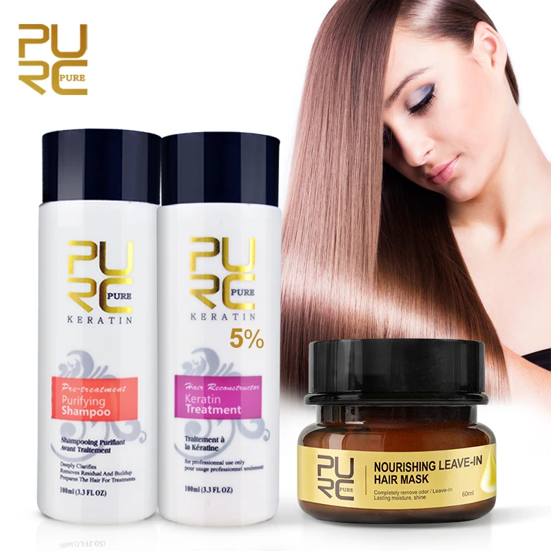 Тоник кератиновая маска для волос без мытья волшебный выпрямитель