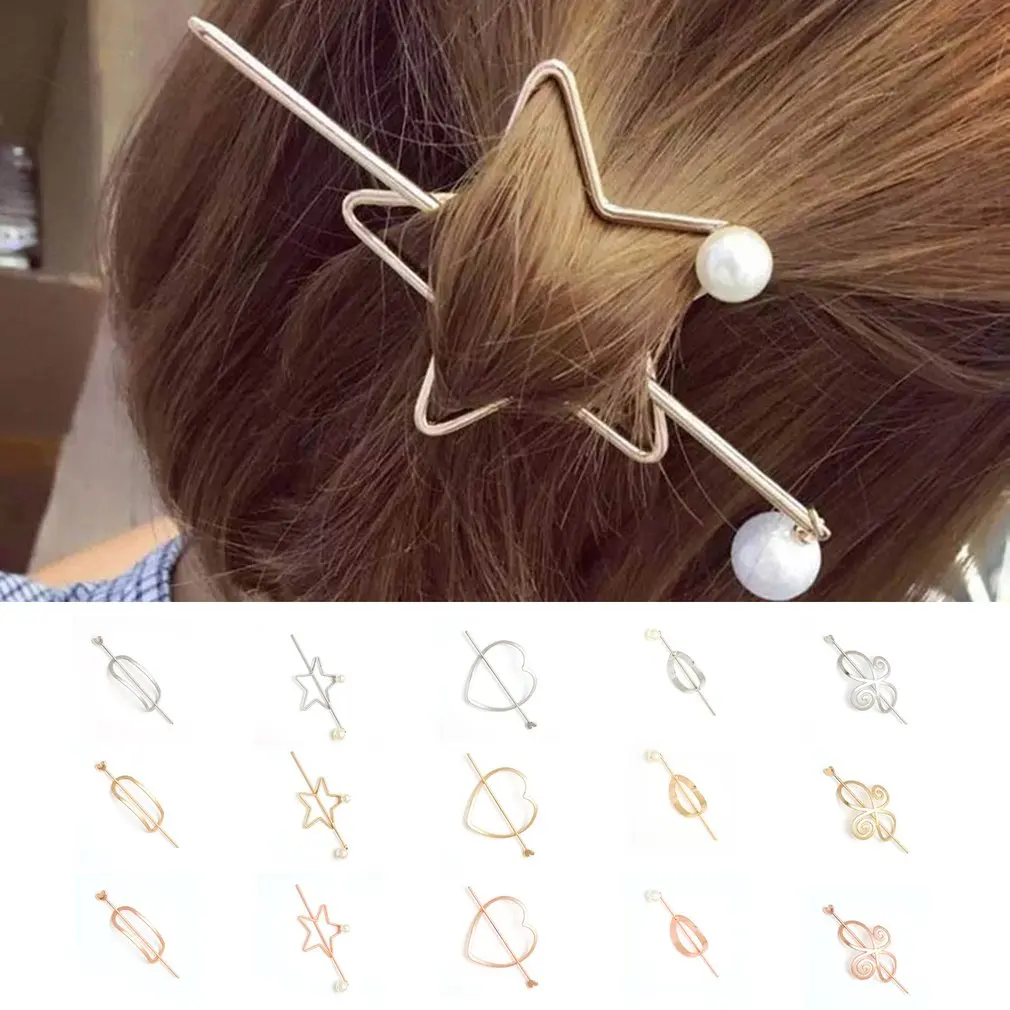 

Simple versatile Korean hair clip ponytail accessories hair texturizers women beauty