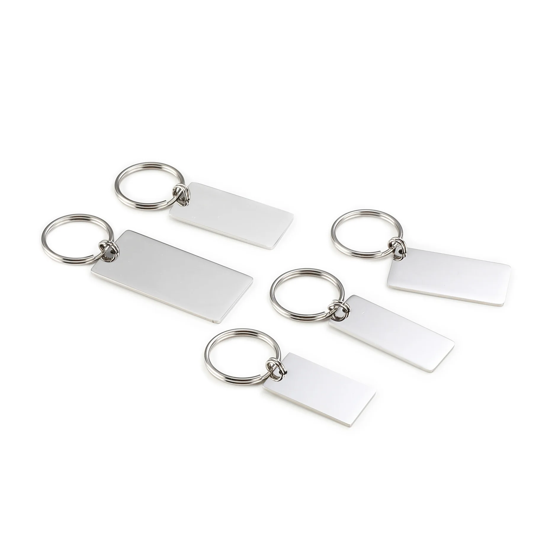 10 шт. брелок для ключей из нержавеющей стали | Украшения и аксессуары