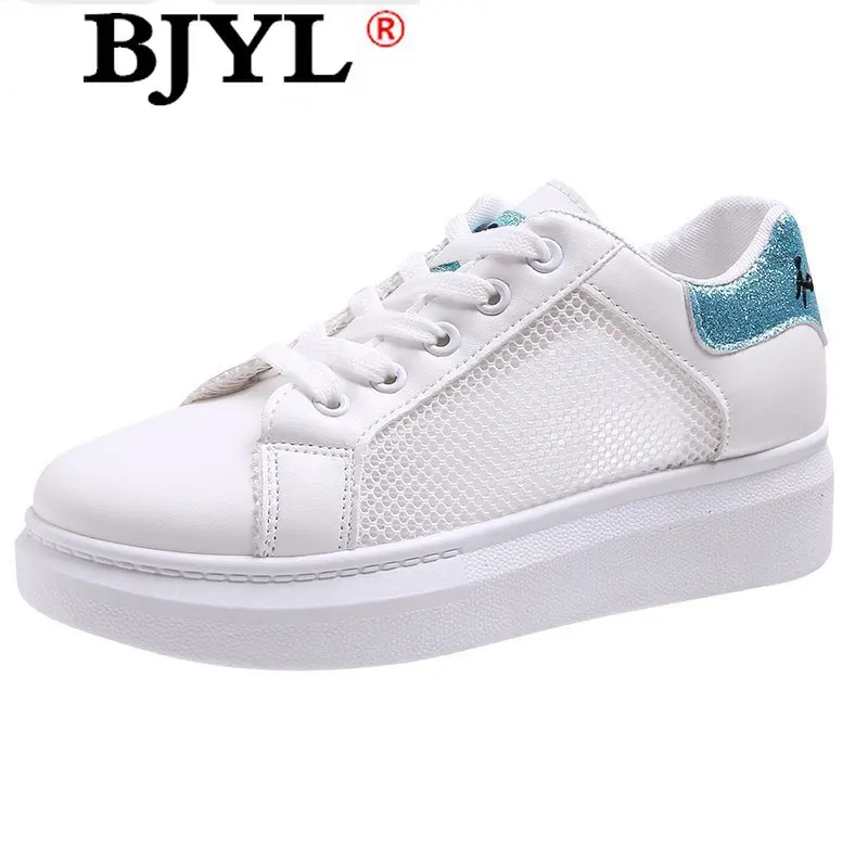 

2021 Spring Fall Women's Mesh Casual Shoes Fashion Comfortable Sneakers Breathable Cool Women's Shoes Sequined Platform Shoes