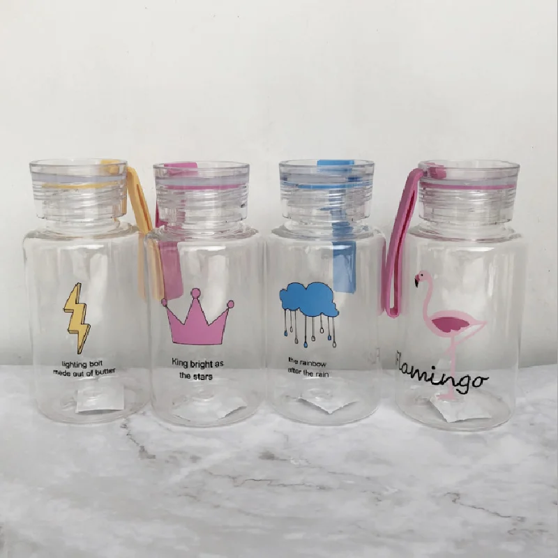 Розовый пластиковый портативный спортивный шейкер 300 мл кухонные аксессуары