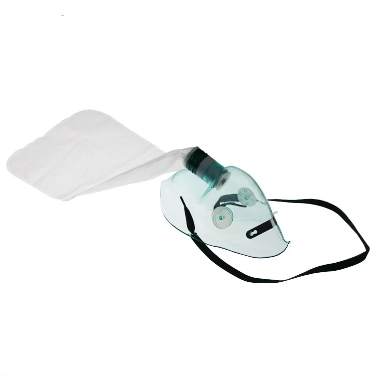 

good prices adult sizes medical high concentration non-rebreathing non rebreather oxygen face mask with reservoir bag