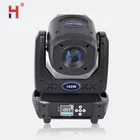 Сценическое освещение Lyre, 100 Вт, 7 цветов + 8 ламп, Точечный светильник Dmx, 512, 15 каналов, с подвижной головкой, с 5-гранным фокусом, с эффектом призмы