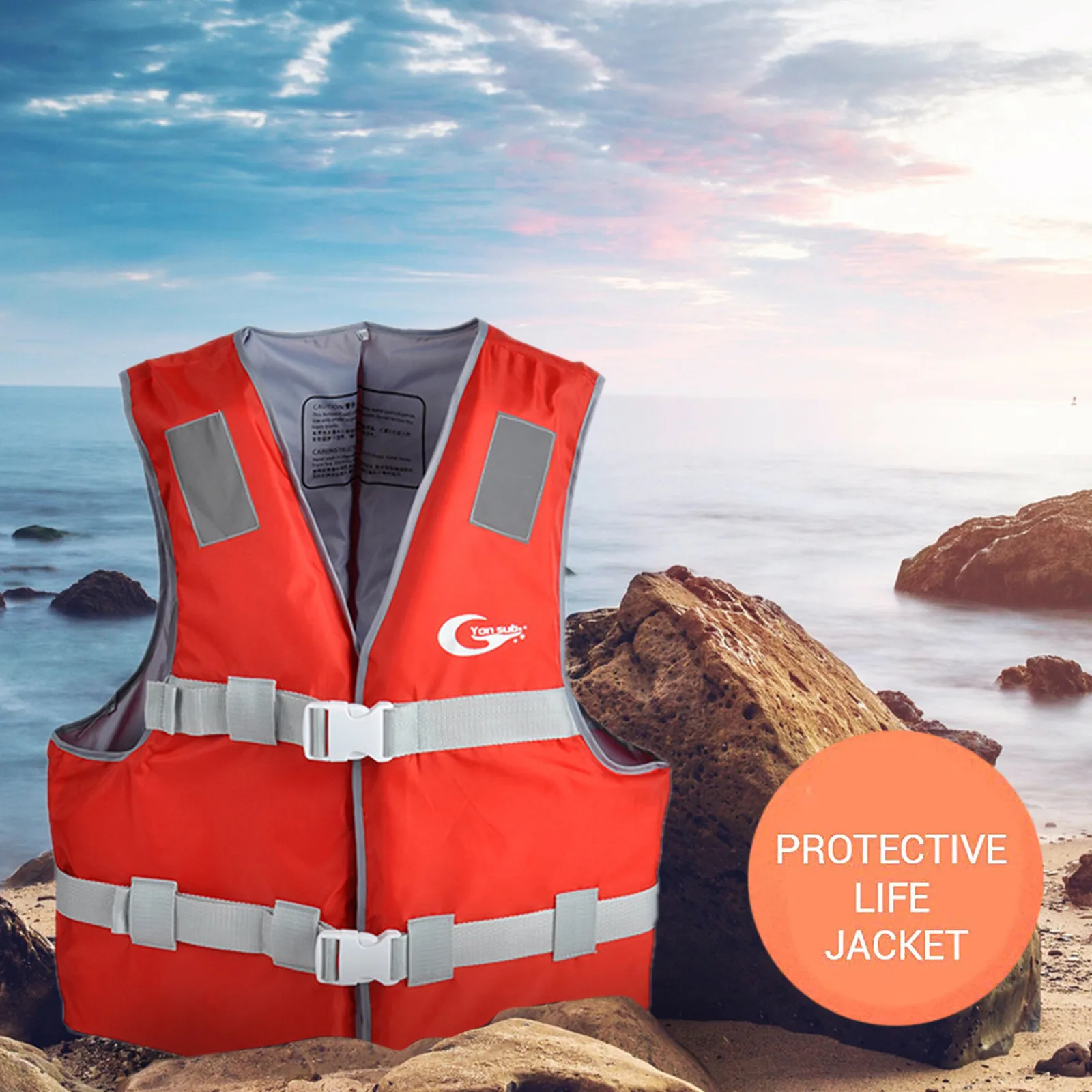 

Adult Pfd Life Vest Universal Unisex Size Fitting Life Jacket For Children And Adult Swimming Snorkeling Wear Fishing Suit