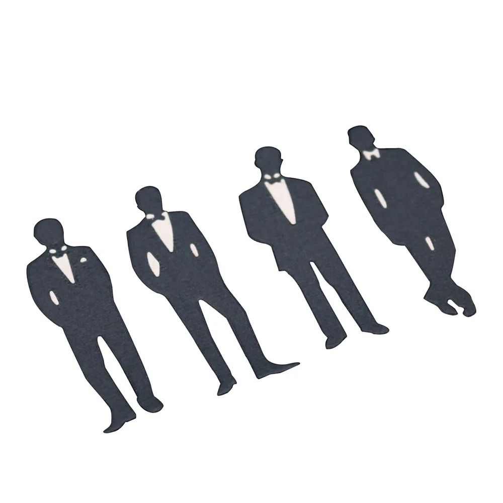 Бумажные карточки для скрапбукинга ручная работа 4 вещи в комплекте костюм