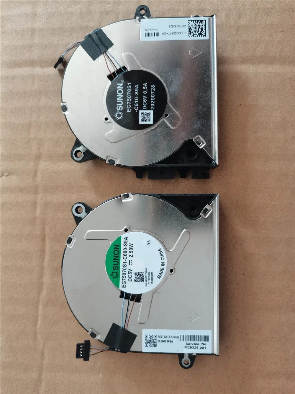 

Laptop cpu cooling fan for HP M29325-001 EG75070S1-C610-S9A SOLDQ5D5775007 M29326-001 EG75070S1-C600-S9A SOLDQ5D577K006 DC 5V