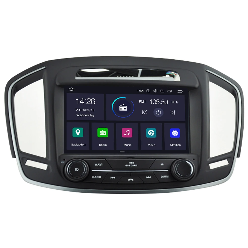 Android 10 8 ядерный автомобильный dvd плеер для Opel Vauxhall Holden Insignia 2014 2017 GPS Navi 2 Din