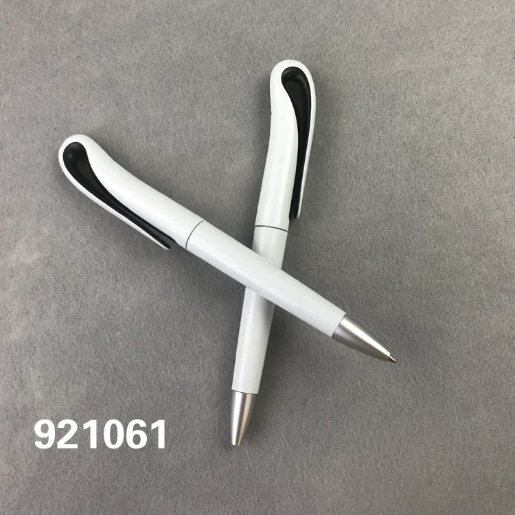Шариковая ручка с логотипом на заказ белая теплопередачей по низкой цене 100
