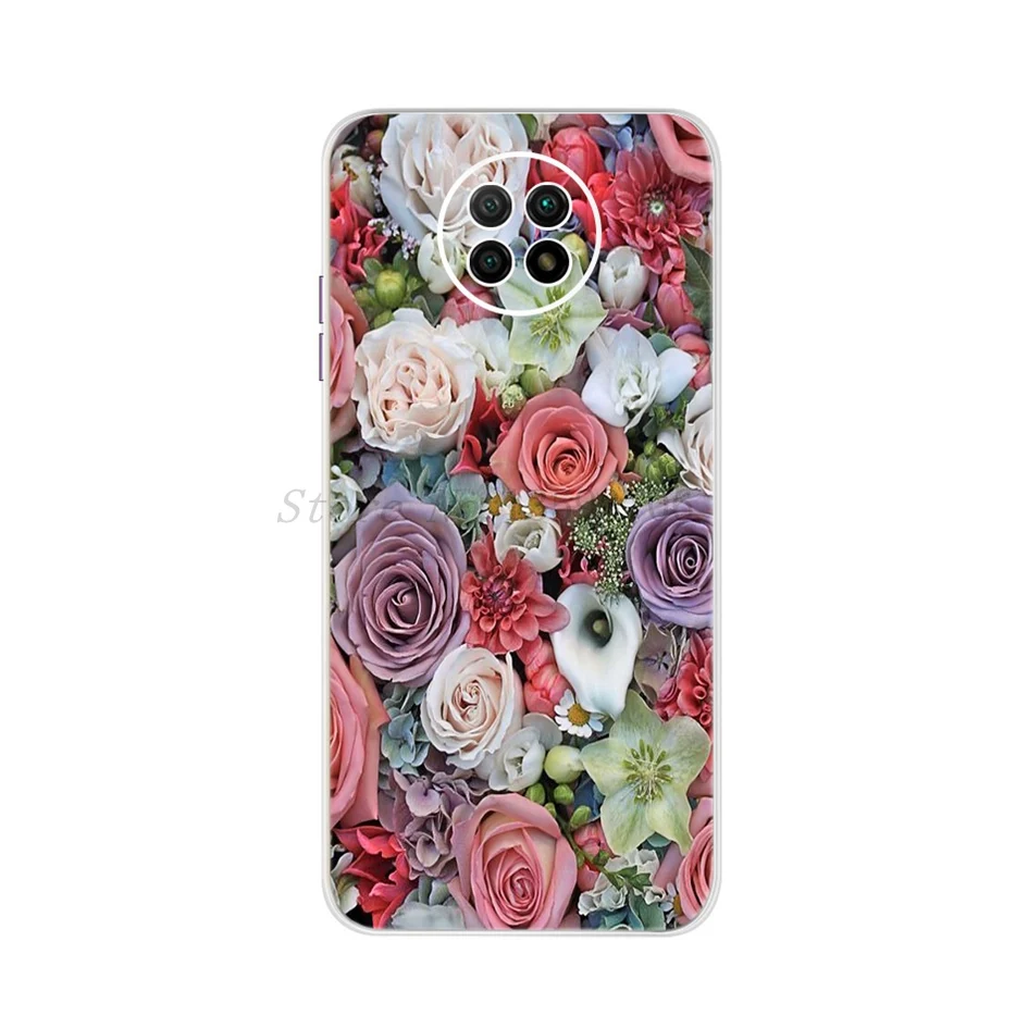 xiaomi leather case design Case For Xiaomi Redmi Note 9 9T 5G Cover Soft Flower Girls Silicon Coque Cover For Xiomi Redmi Note 9 5G Note9 9T 5G Phone Cases xiaomi leather case glass