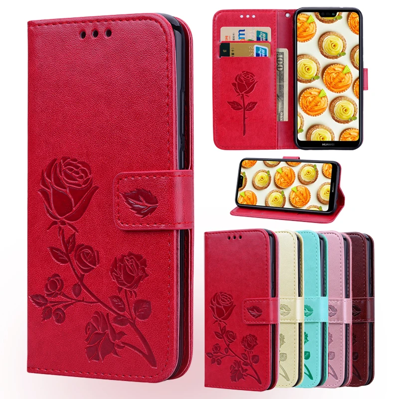 

For Huawei P40 P30 P20 Lite P Smart Z 2019 Y5 Y6 Y9 Prime 2019 Y7 2018 Mate 20 10 Leather Flip Wallet Case Cover Honor 8A 8X 8S