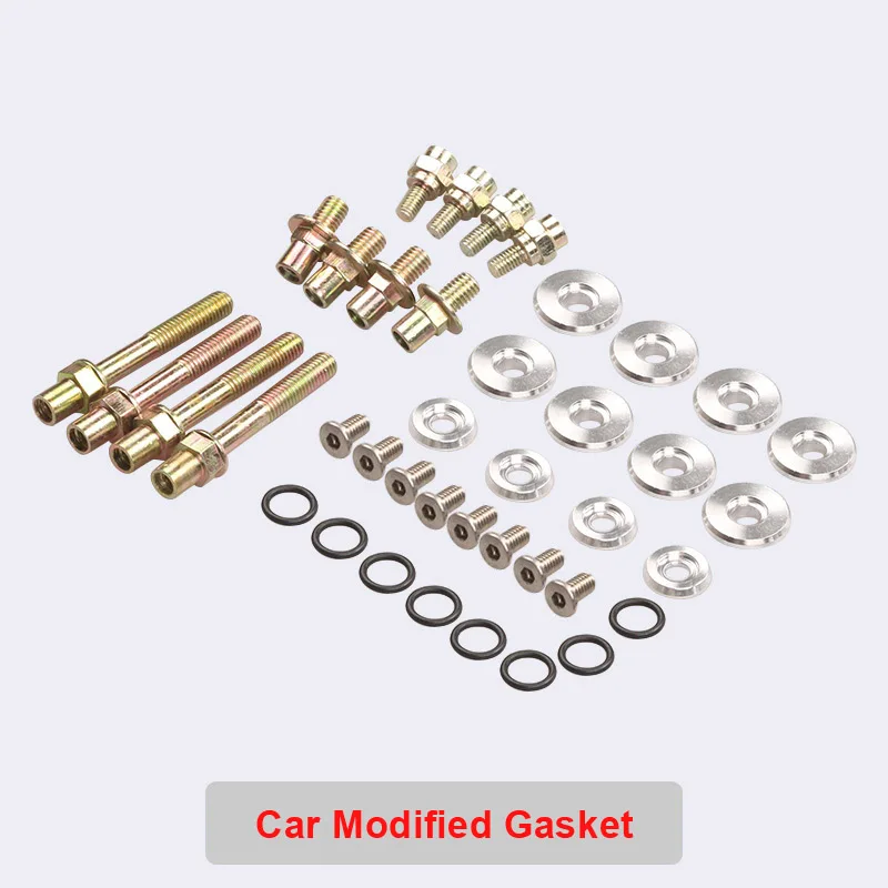 

New 36 Pcs/Set Of Aluminum Alloy Automobile Engine Gasket Set Engine Valve Cover Gasket Bolt Kit Replacement For Honda B Series