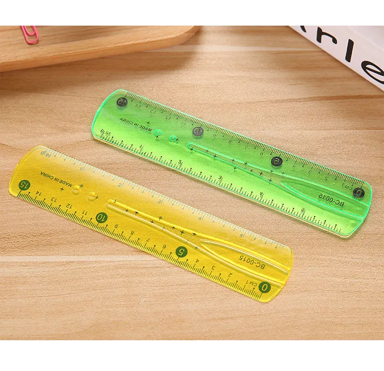 Гибкая линейка мягкая рулетка 15/20 см для студентов офисные и школьные